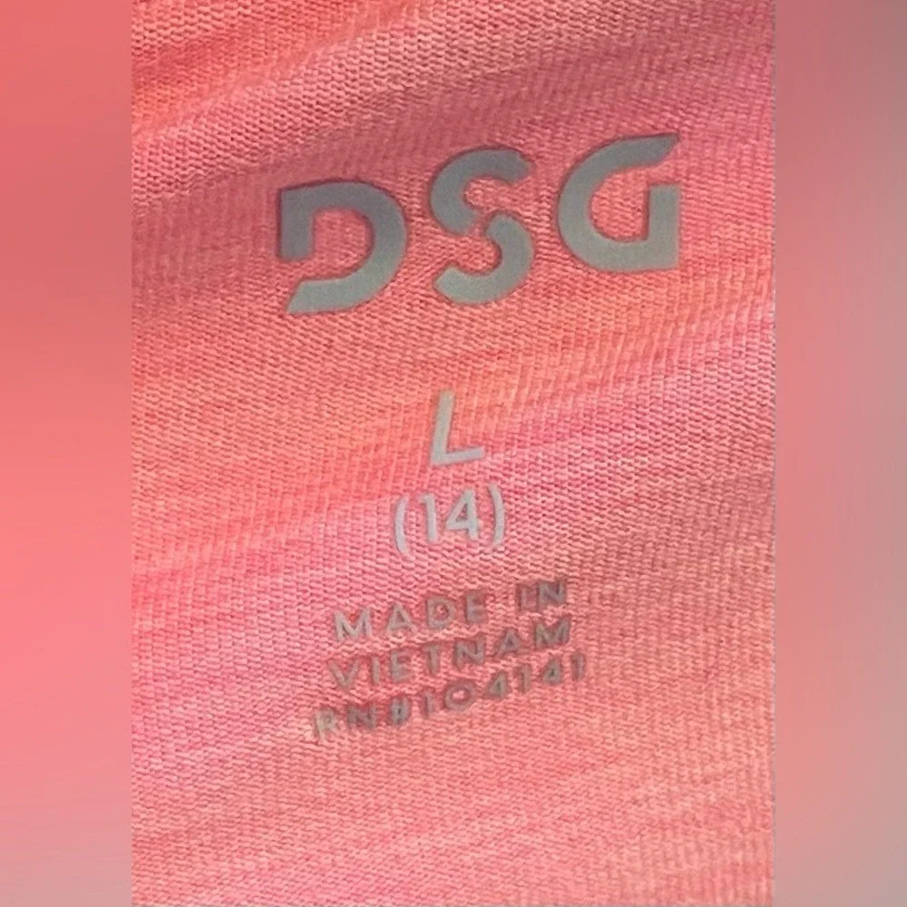 DSG- Women's‎ Pink Long Sleeve Tee Size 14